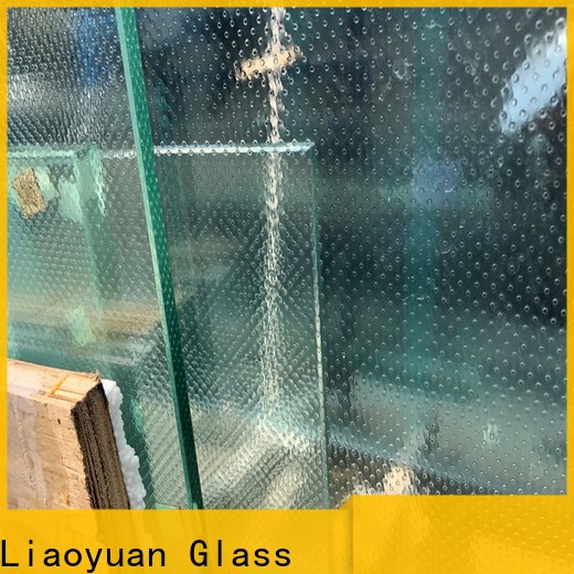 Liaoyuan Glass tempered acid etched glass supplier bulk production