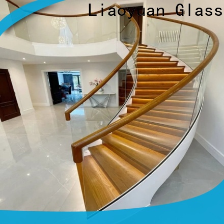 Liaoyuan Glass bent glass design supplier bulk production
