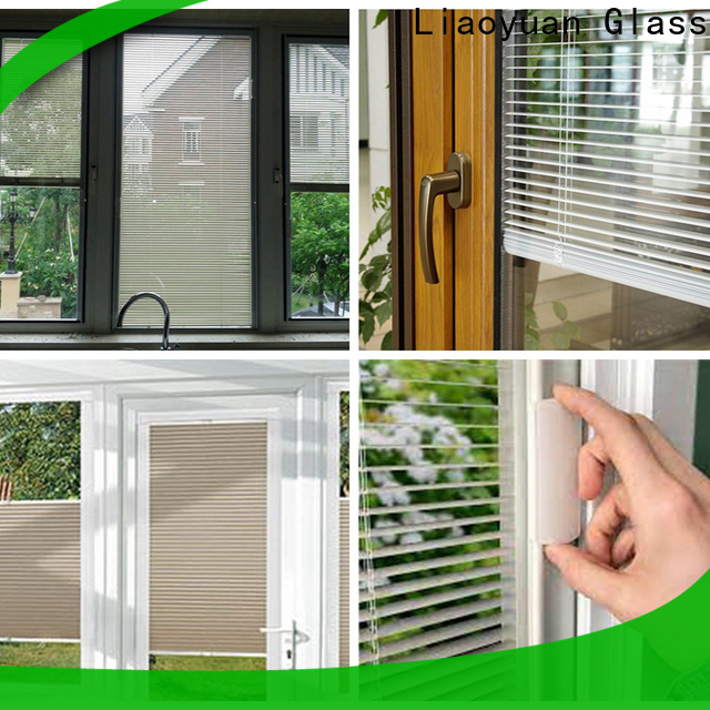 Liaoyuan Glass Insulating Glass with Integral Blinds factory direct supply bulk production
