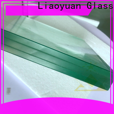 Liaoyuan Glass anti bullet glass in bulk for promotion