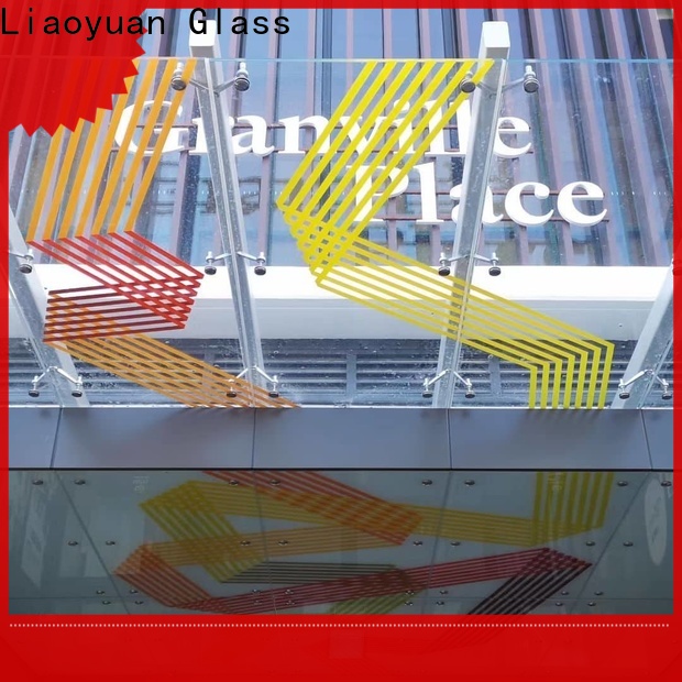 Liaoyuan Glass professional digital printing glass bulk bulk buy