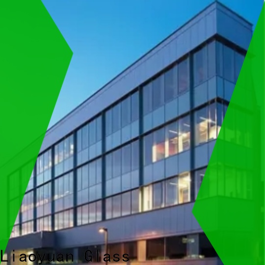 Liaoyuan Glass top quality curved glass bulk bulk production