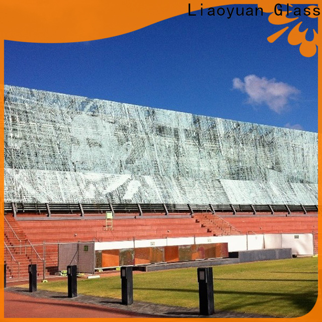 Liaoyuan Glass silkscreen glass supplier bulk production