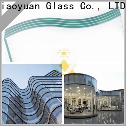 Liaoyuan Glass oem curved glass sheet supply for sale