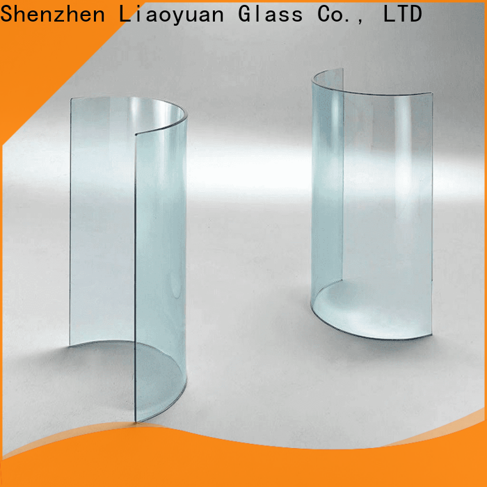 Liaoyuan Glass curved shower glass panels wholesale bulk buy