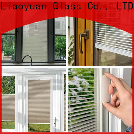 Liaoyuan Glass popular Insulating Glass with Integral Blinds best manufacturer bulk buy