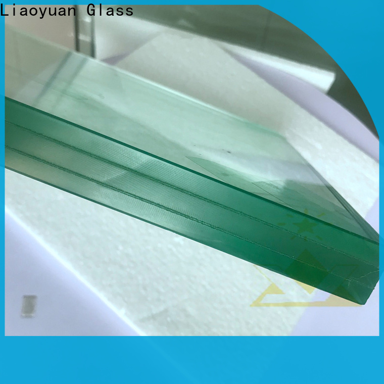 Liaoyuan Glass armor security glass manufacturing bulk buy