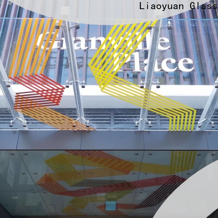 Liaoyuan Glass hot selling digital printing glass supply bulk buy