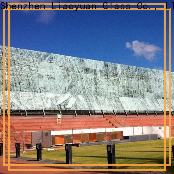 Liaoyuan Glass screenprinting glass factory direct supply bulk production