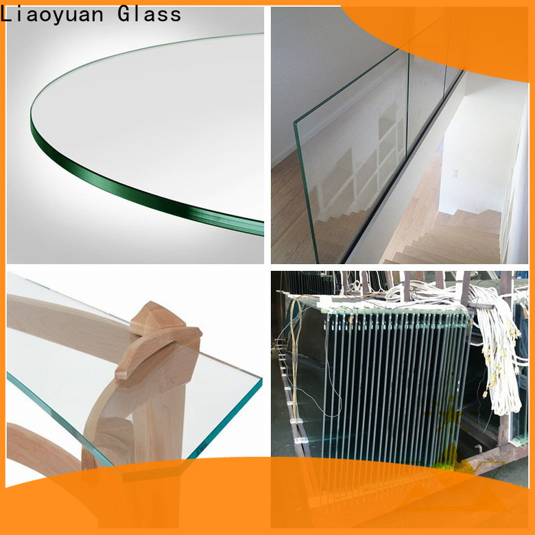 Liaoyuan Glass heat soaked toughened laminated glass manufacturing for promotion