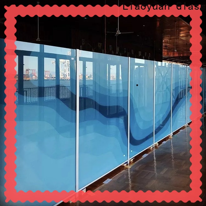 Liaoyuan Glass new ceramic printed glass bulks with high cost performance
