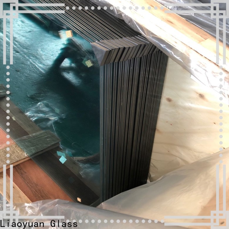 Liaoyuan Glass clear laminated glass design bulk buy