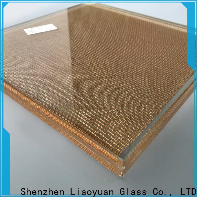 Liaoyuan Glass types of laminated glass design for promotion