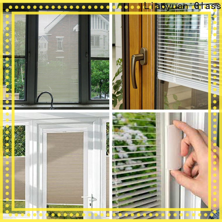 Liaoyuan Glass Insulating Glass with Integral Blinds factory price for promotion