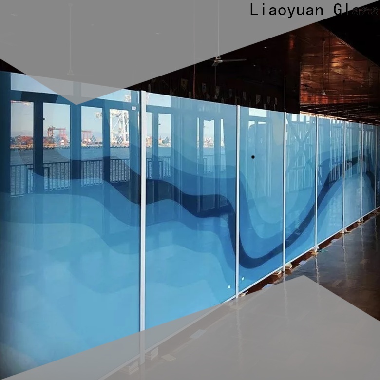 Liaoyuan Glass digital printing glass suppliers bulk production