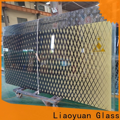 Liaoyuan Glass digital printing on toughened glass from China bulk production