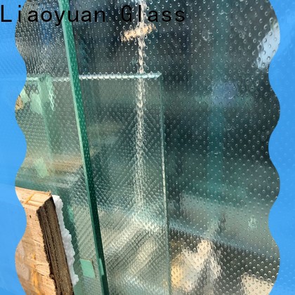 Liaoyuan Glass acid etched glass manufacturer for sale