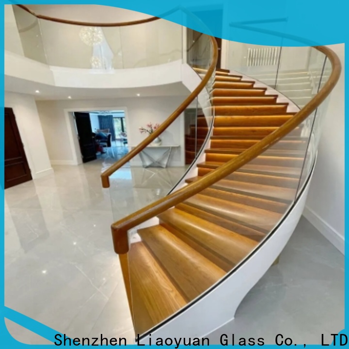Liaoyuan Glass best price curved and bent glass factory bulk buy