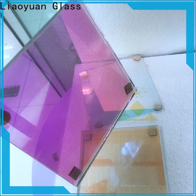 Liaoyuan Glass durable rainbow glass for windows manufacturer for promotion