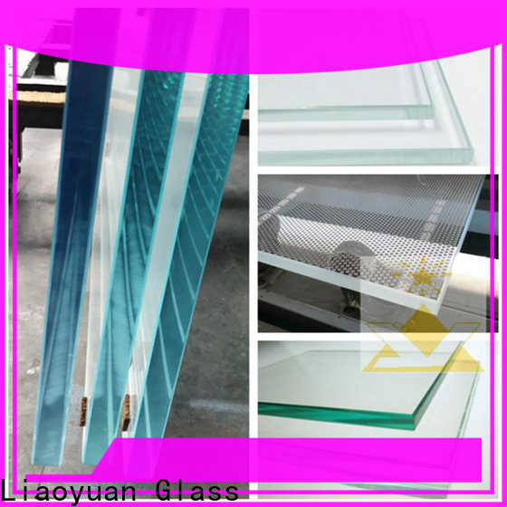 Liaoyuan Glass top quality toughened glass heat resistant factory price bulk buy