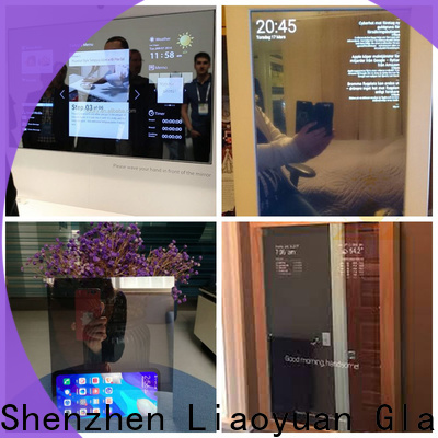Liaoyuan Glass top quality smart vanity mirror supply for sale