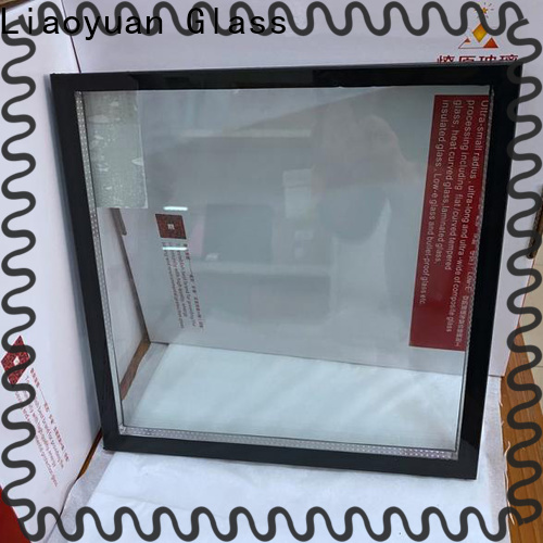 Liaoyuan Glass tempered insulated glass unit company for promotion