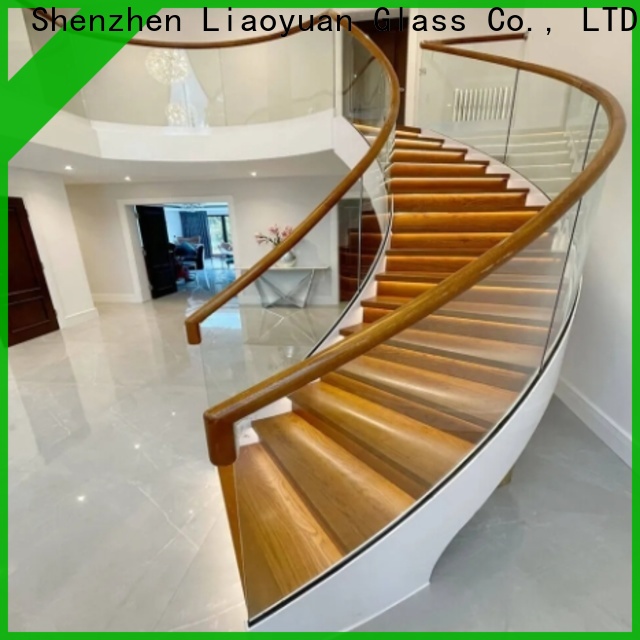 Liaoyuan Glass hot-sale bent curved glass best manufacturer for promotion