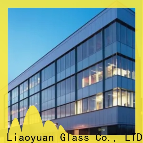 Liaoyuan Glass curved glass supplier for sale