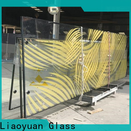 Liaoyuan Glass professional custom screen printing on glass from China bulk buy