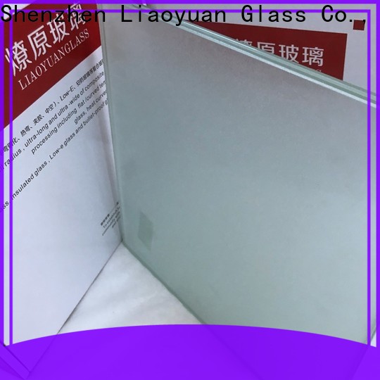 Liaoyuan Glass sandblasting patterns for glass supplier for sale