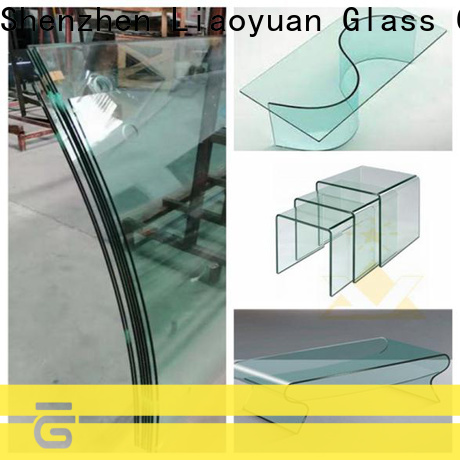 Liaoyuan Glass best price curving glass sheets factory direct supply for promotion