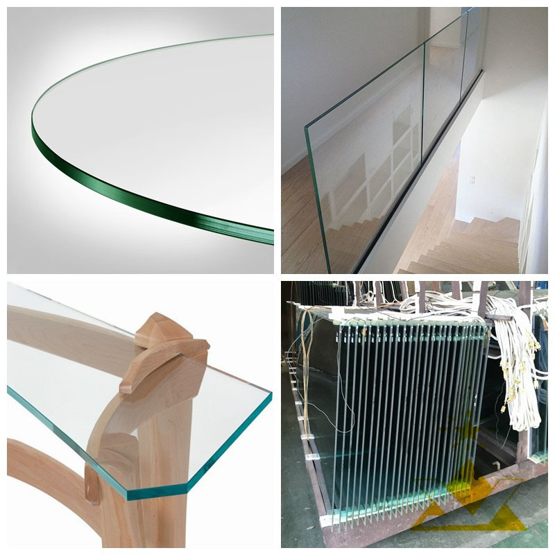 12MM Clear Heat Soaked Glass