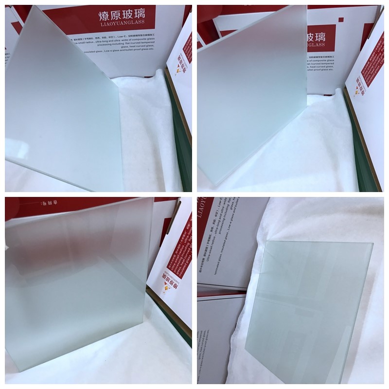 Liaoyuan Glass acid etched frosted glass bulks with high cost performance-2