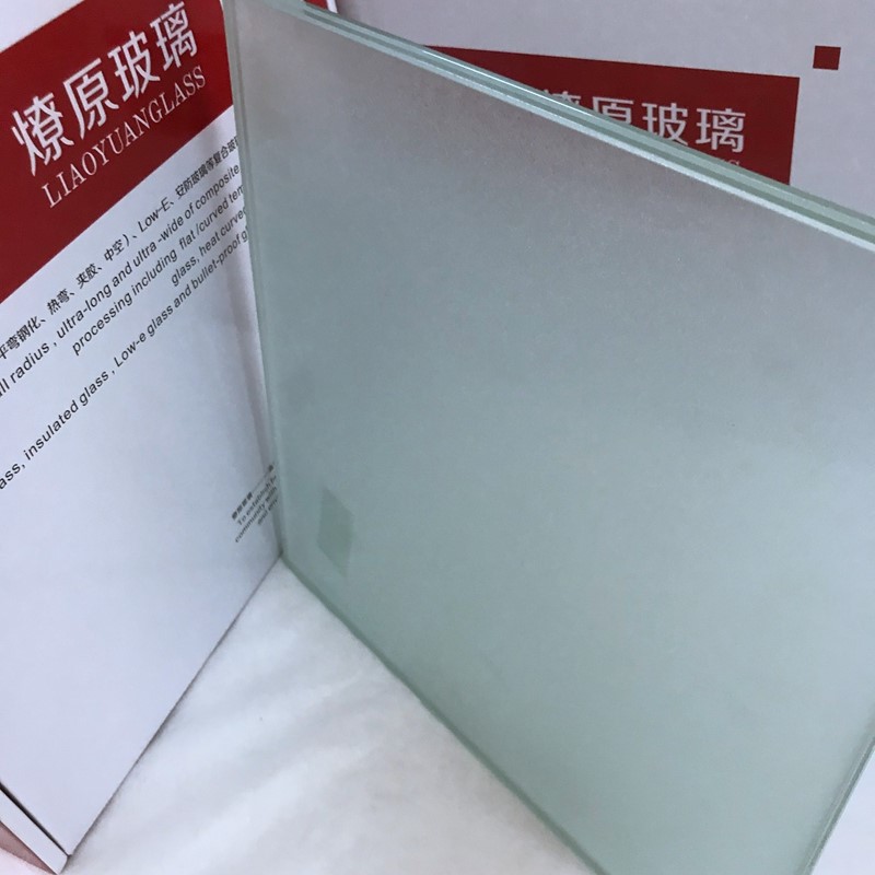 factory price custom sandblasted glass directly sale for promotion-2